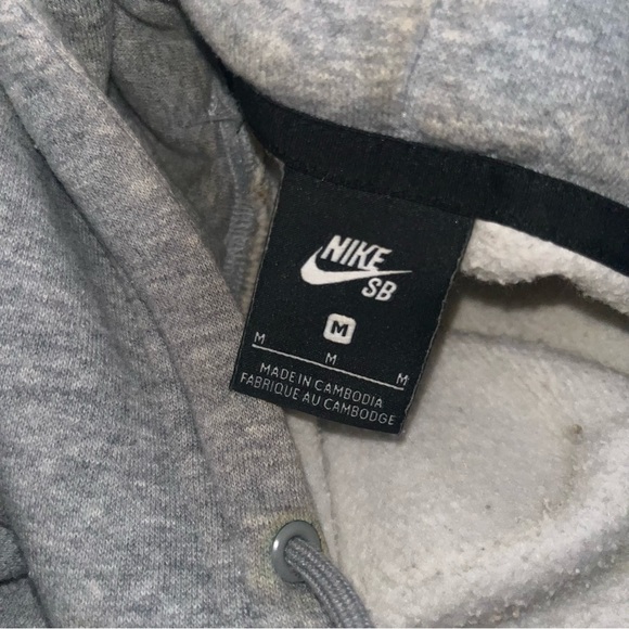 Nike SB Gray Hoodie - Picture 4 of 5